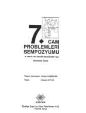 7. Cam Problemleri Sempozyumu